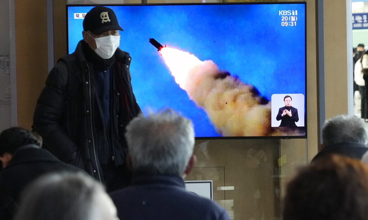 Η-Βόρεια-Κορέα-εκτόξευσε-δύο-βαλλιστικούς-πυραύλους-μικρού-βεληνεκούς