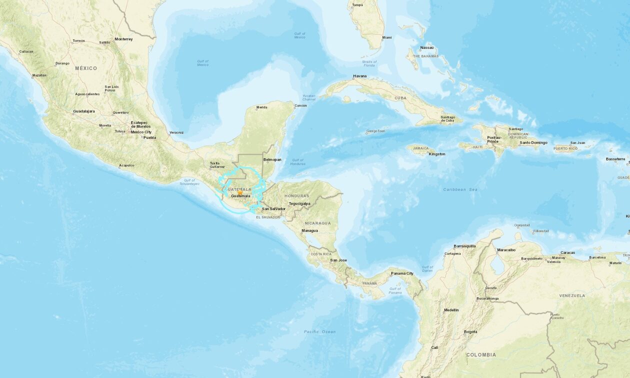 Ισχυρός-σεισμός-6,4-Ρίχτερ-στη-Γουατεμάλα