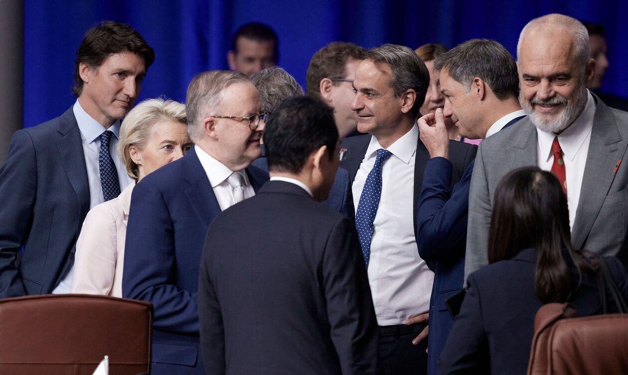 Σύνοδος-Κορυφής-ΝΑΤΟ:-Ο-Μητσοτάκης-ξεκίνησε-τον-γύρο-επαφών-με-ηγέτες-–-Στις-12:00-με-Ερντογάν