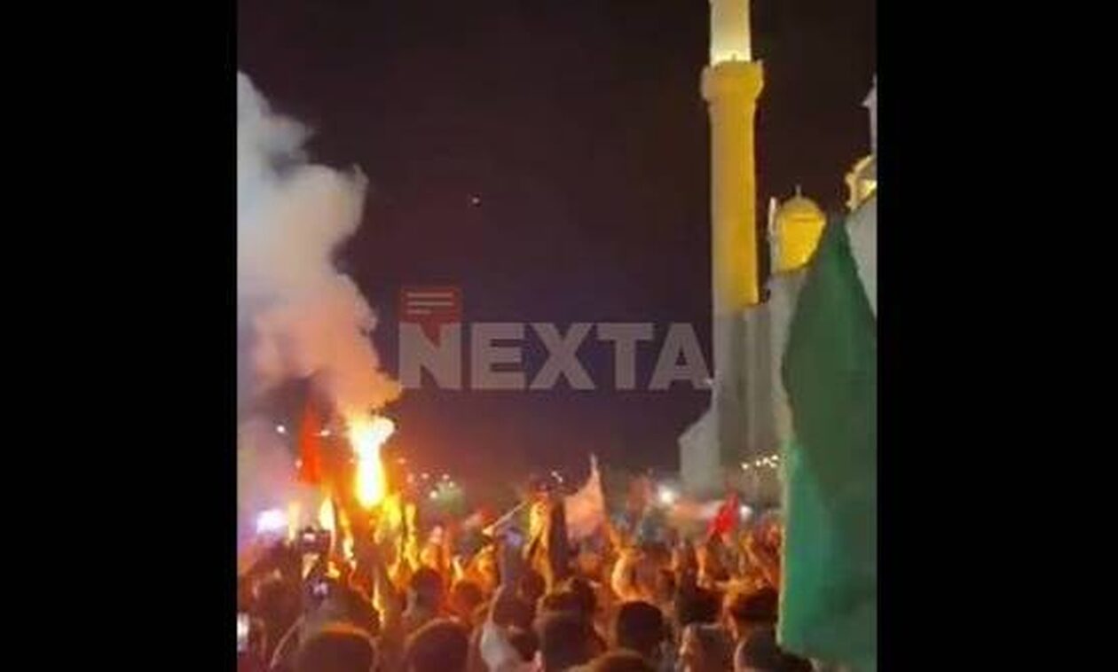 Διαδήλωση-υπέρ-της-Χαμάς-στην-Κωνσταντινούπολη