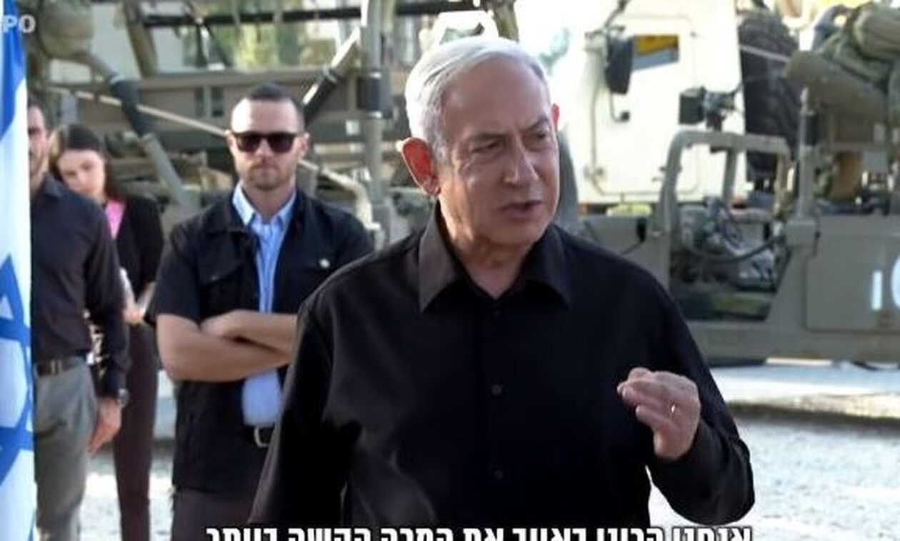 Νετανιάχου-σε-Ισραηλινούς-στρατιώτες:-«Έχουμε-μόνο-ένα-καθήκον,-να-συντρίψουμε-τη-Χαμάς»