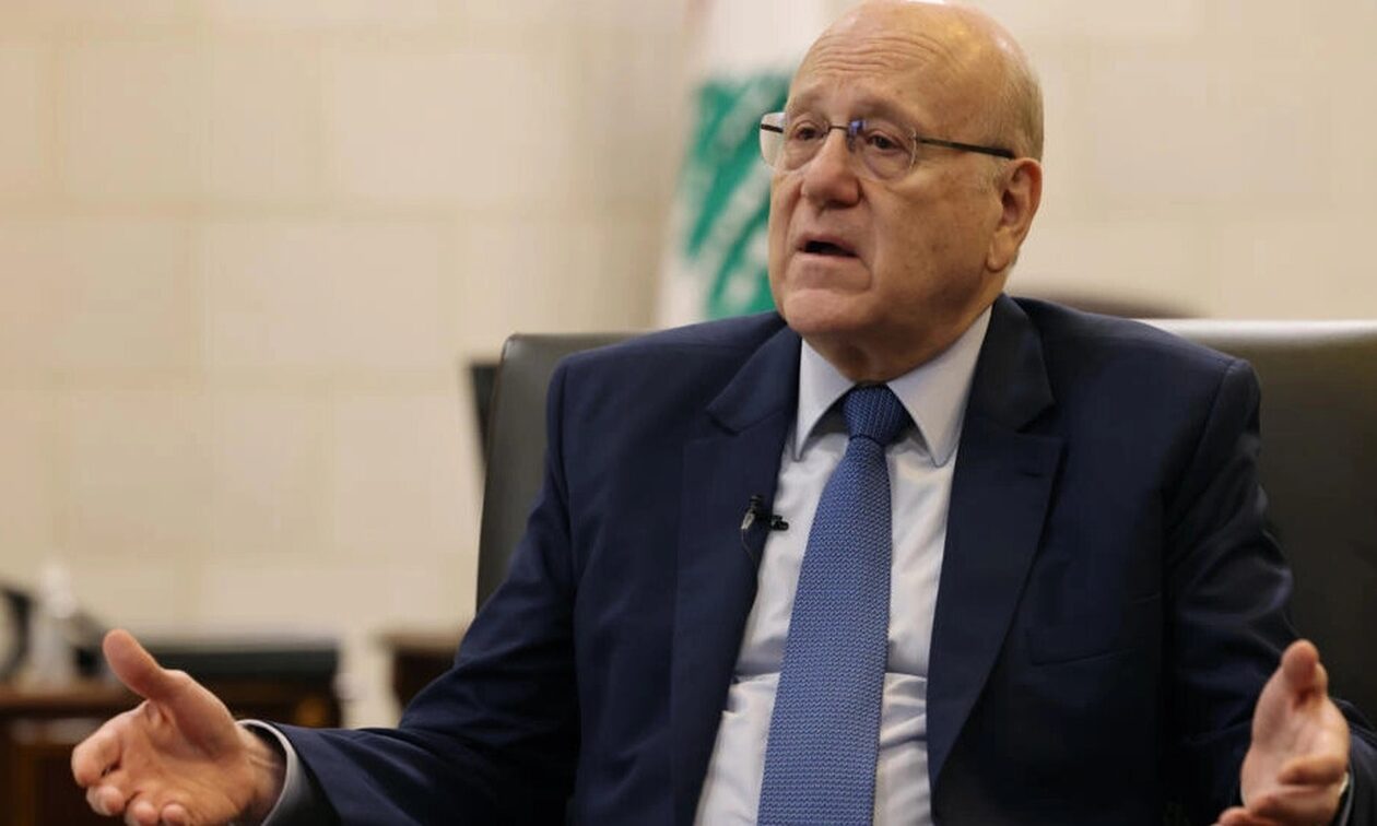 «Κάνω-το-καθήκον-μου-να-εμποδίσω-πιθανή-κλιμάκωση-του-πολέμου»,-λέει-ο-πρωθυπουργός-του-Λιβάνου