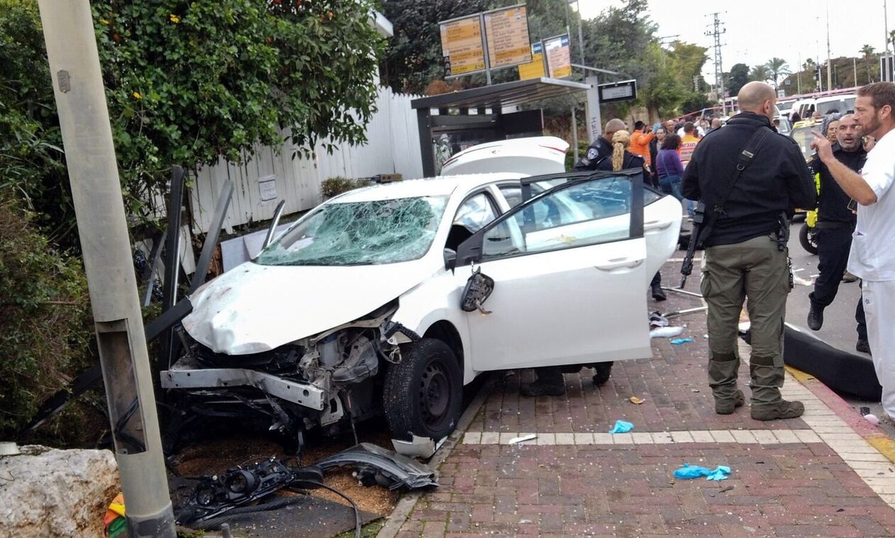 Ισραήλ:-Πέθανε-μια-γυναίκα-που-χτυπήθηκε-από-αυτοκίνητο-που-εμβόλισε-πεζούς-κοντά-στο-Τελ-Αβίβ