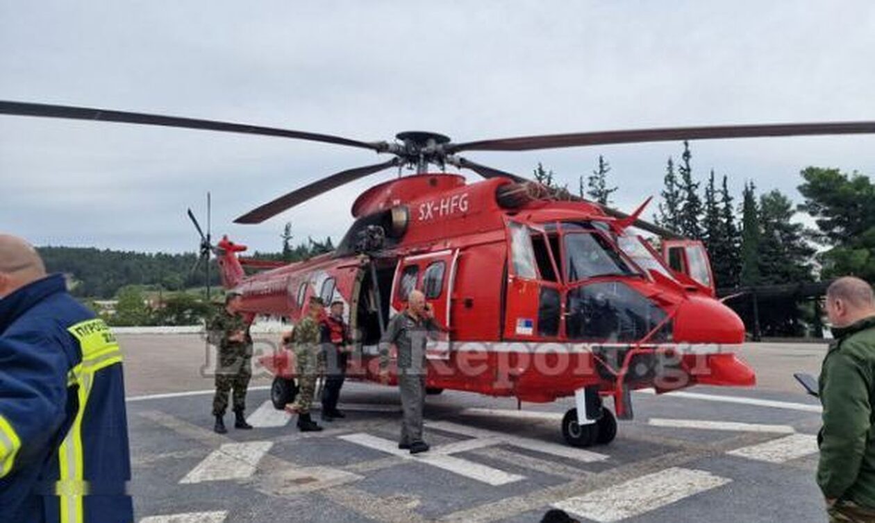 Φωκίδα:-Επιχείρηση-διάσωσης-ορειβάτη-στα-Βαρδούσια-με-ελικόπτερο