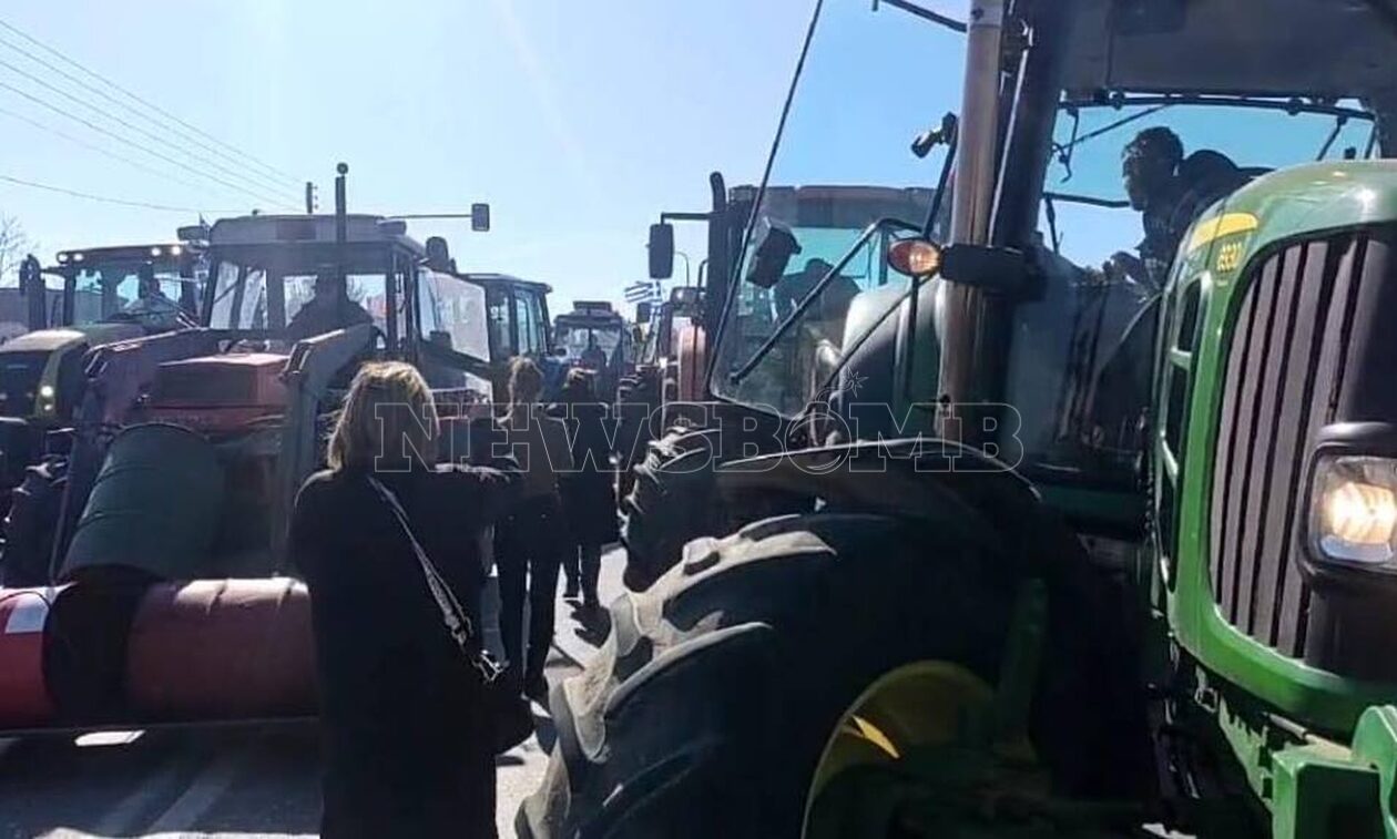 Θεσσαλονίκη:-Μπλόκο-της-αστυνομίας-στους-αγρότες-της-Επανωμής