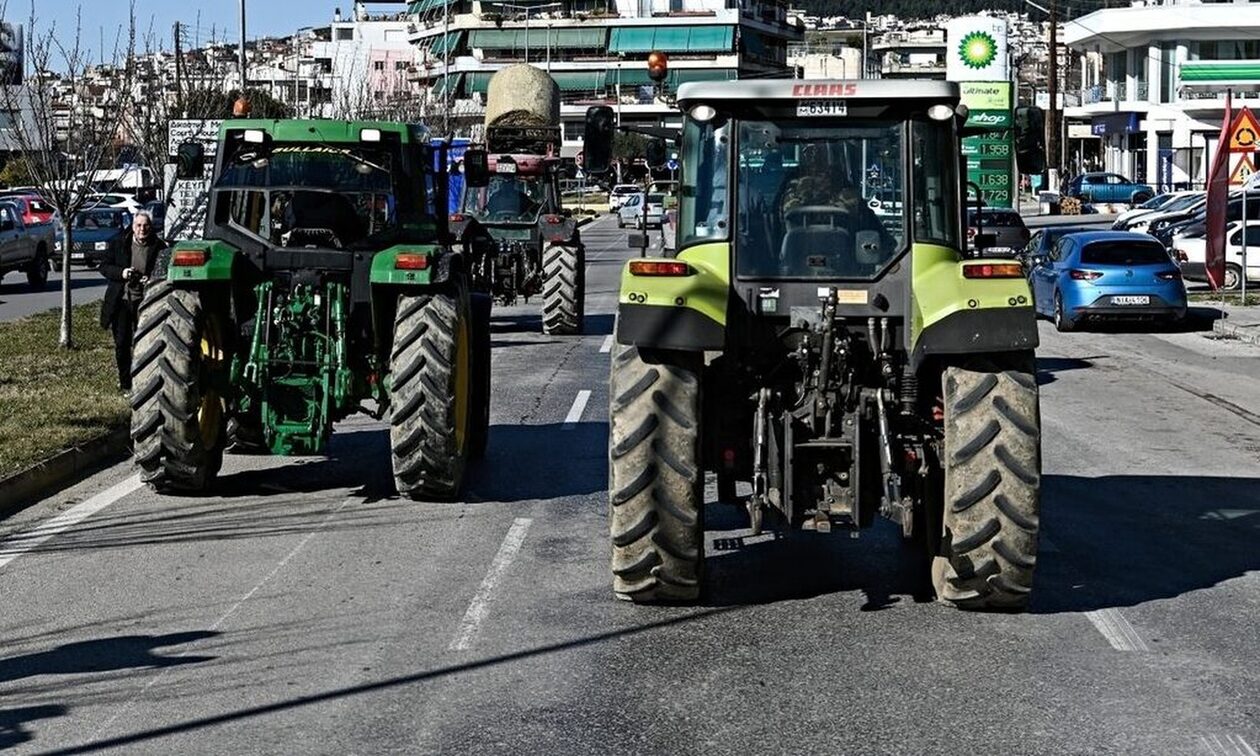 Αγρότες:-Ξεκίνησε-η-κάθοδος-των-τρακτέρ-στην-Αθήνα-–-Κλειστοί-δρόμοι-αύριο-20/2 