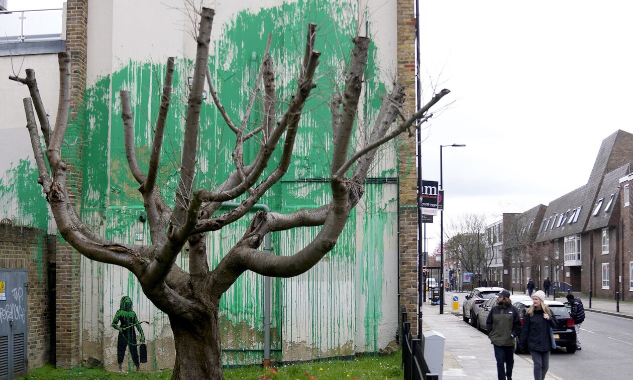banksy:-Όταν-η-τέχνη-μιμείται-τη-ζωή-–-Επιβεβαίωσε-ένα-νέο-έργο-τέχνης-στο-Λονδίνο