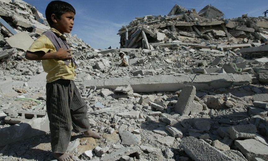 Γάζα:-Κλιμάκωση-των-εχθροπραξιών,-χιλιάδες-οι-εκτοπισμένοι-Παλαιστίνιοι