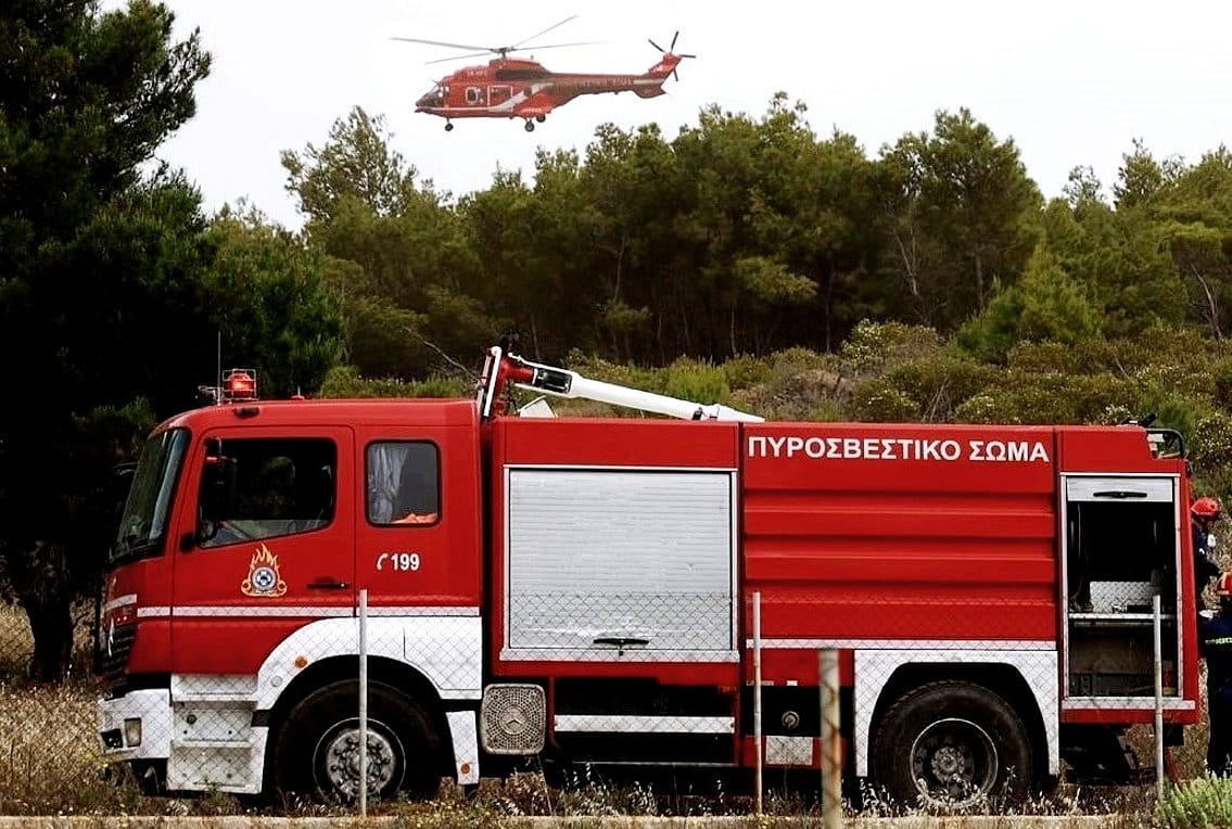 Υπό-μερικό-έλεγχο-οι-πυρκαγιές-στο-Βαϊοχώρι-του-δήμου-Βόλβης-και-στο-Βόιο-Κοζάνης