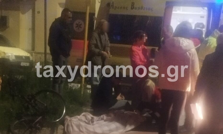 Τροχαίο-με-τραυματισμό-γυναίκα-στον-Βόλο
