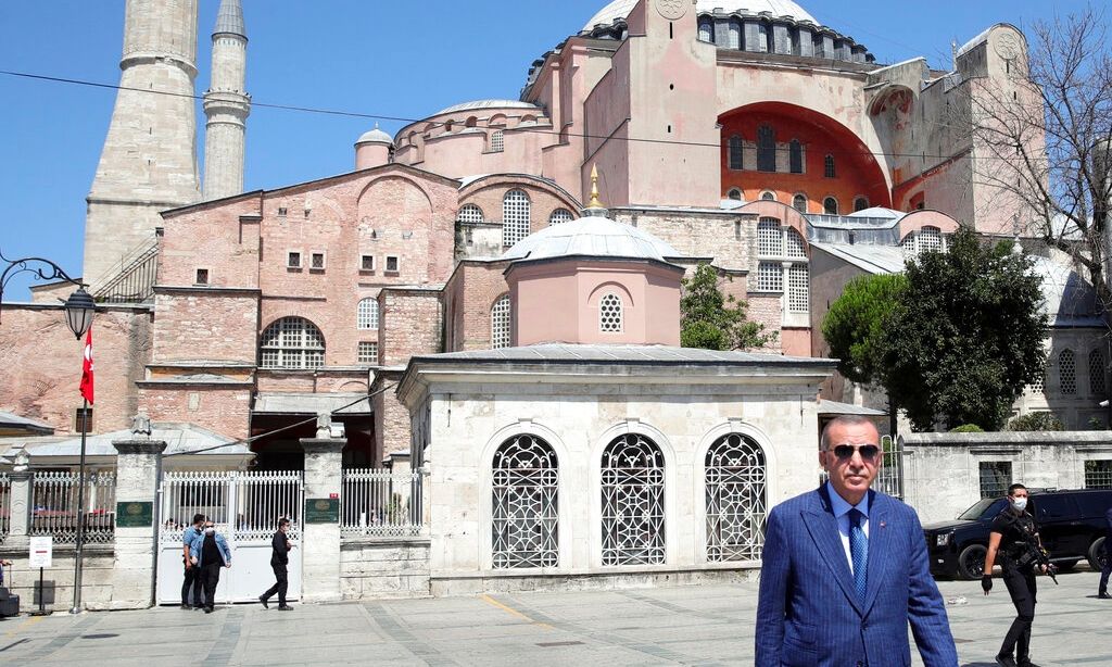 Τουρκία:-Επέτειος-πρόκληση-με-νέο-μήνυμα-Ερντογάν-για-την-Αγία-Σοφία
