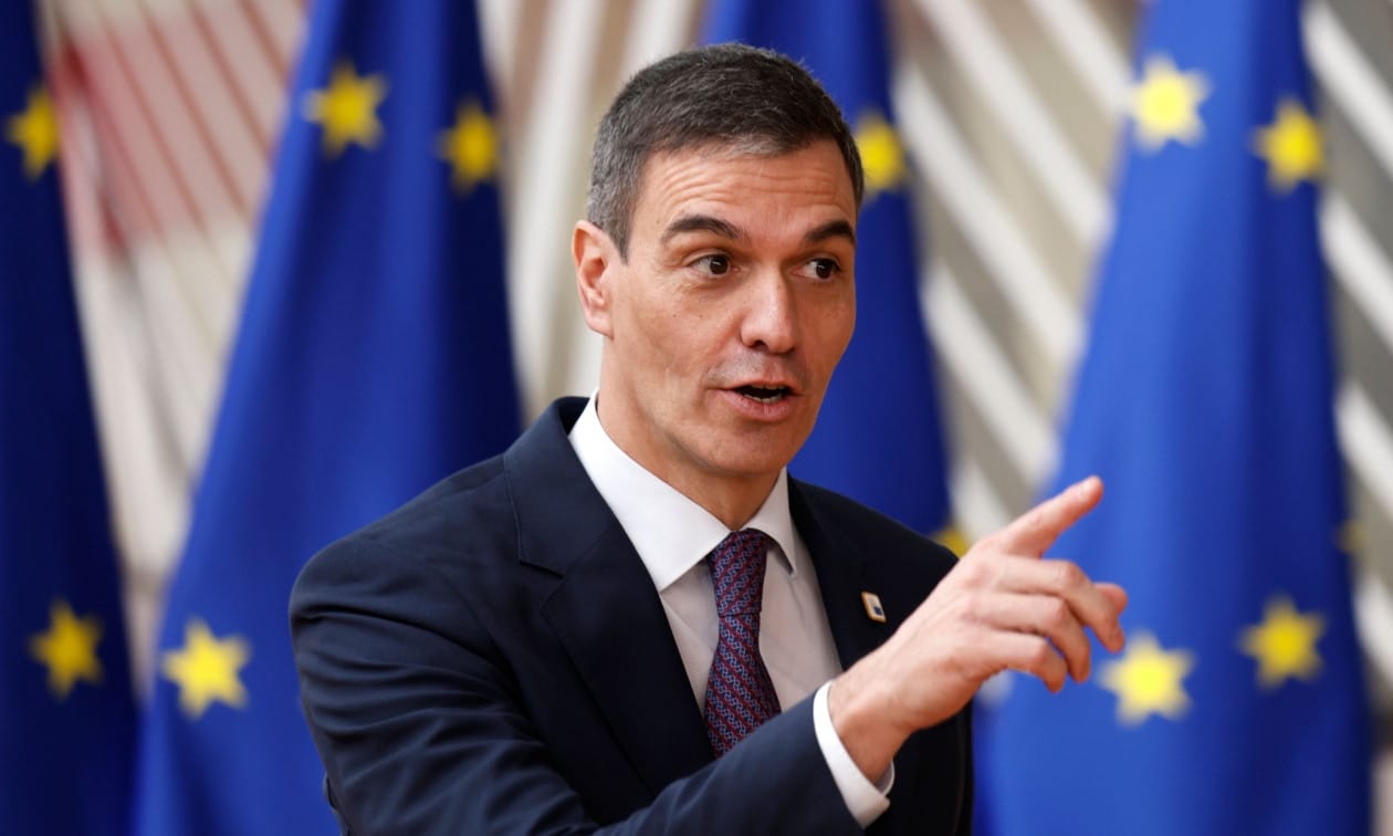 Ισπανία:-o-Σάντσεθ-χαιρετίζει-την-απόφαση-του-Μακρόν-για-την-αναγνώριση-του-Παλαιστινιακού-κράτους