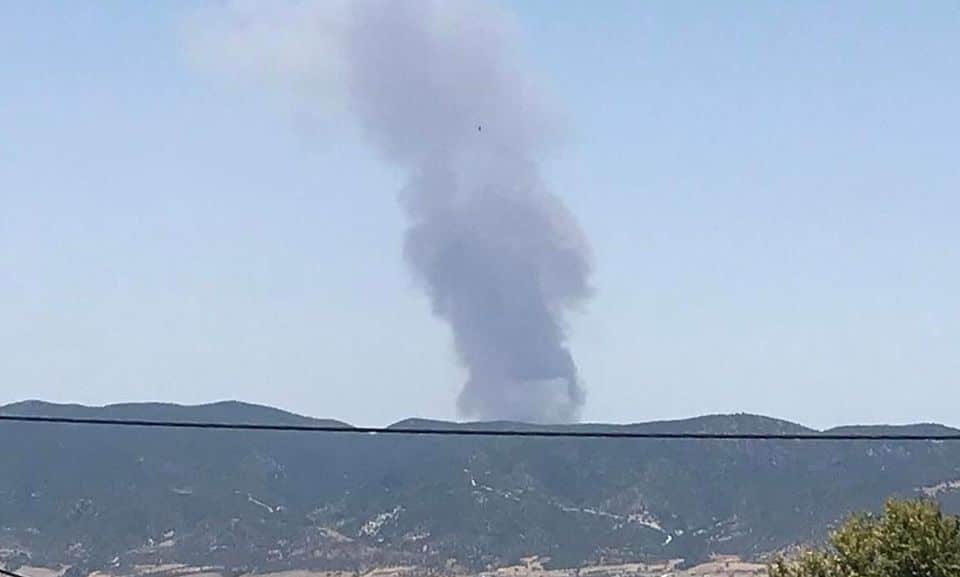 Φωτιά-τώρα-στη-Θεσσαλονίκη:-Επιχειρούν-επίγειες-και-εναέριες-δυνάμεις