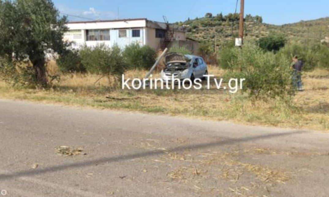 Σοβαρό-τροχαίο-με-δύο-τραυματίες-στην-Κορινθία