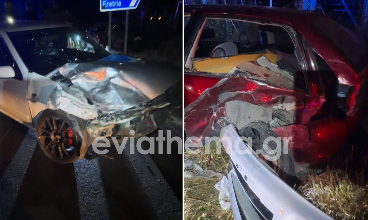 Εύβοια:-Σφοδρή-σύγκρουση-με-τρεις-τραυματίες-στον-Πισσώνα-–-Ένας-σε-κρίσιμη-κατάσταση