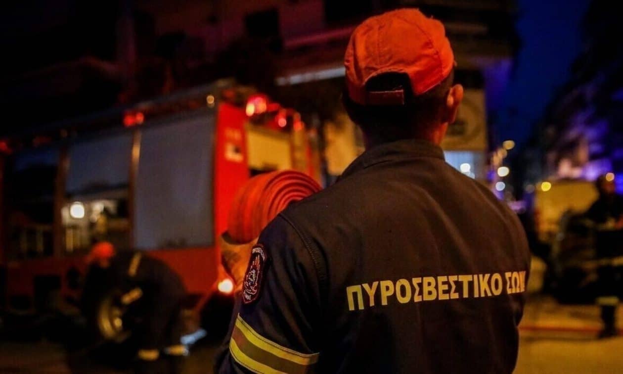 Θεσσαλονίκη:-Υλικές-ζημιές-προκάλεσε-η-φωτιά-στο-συνεργείο-αυτοκινήτων