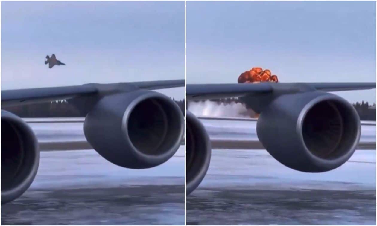 Τρομακτικό-βίντεο:-f-35-συνετρίβη-στην-Αλάσκα-–-Ο-πιλότος-πρόλαβε-να-εγκαταλείψει-το-μαχητικό
