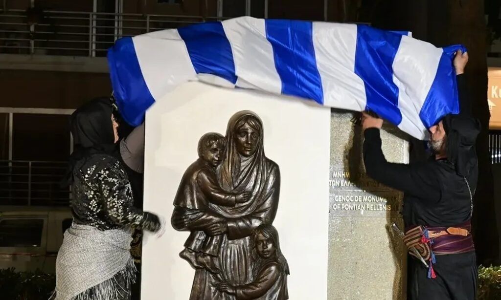 Κως:-Προβοκατόρικο-μήνυμα-στο-Μνημείο-Γενοκτονίας-των-Ελλήνων-του-Πόντου-–-Σχηματίστηκε-δικογραφία