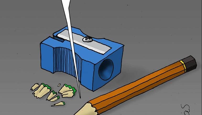 Αρκάς:-Η-καλημέρα-με-την-ξύστρα-που-«προδίδει»-το-μολύβι