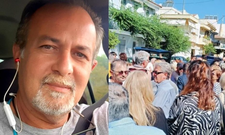 Μεσολόγγι:-Ανείπωτος-θρήνος-στο-τελευταίο-αντίο-στον-εικονολήπτη-του-ΑΝΤ1,-Γιώργο-Παυλάκη-–-Εικόνες